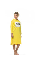 168 Платье с капюшоном XLNT, желтый