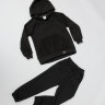 064 Детский костюм утепленный, черный